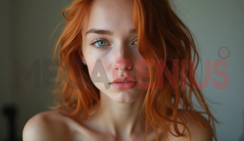 Beautiful Red Hair woman